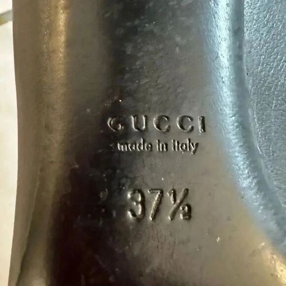 Gucci GG Black Buckle Pumps - Picture 12 of 12